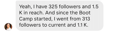Instagram Edge student result